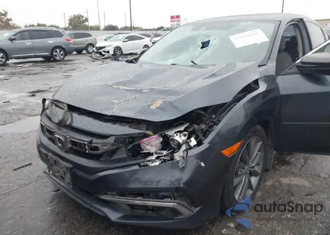 2019 Honda Civic Ex from USA, damaged, VIN JHMFC1F30KX014224